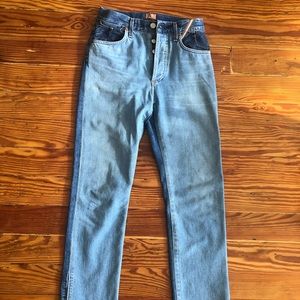 Jean Atelier Hunter High Rise Cropped Jeans